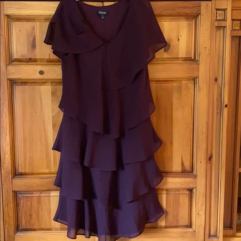 Purple party dress!